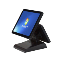 15"+12" POS Моноблок+MSR 660D 4Gb/32ssd/i3 2310 с двумя дисплеями и считывателем